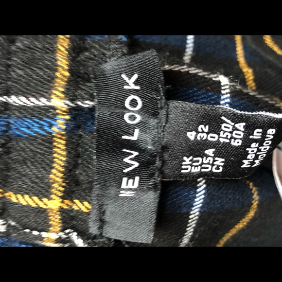 New look plaid pants - Picture 2 of 3